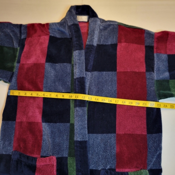 Dior Multicolor Checkered Robe - Picture 10 of 13
